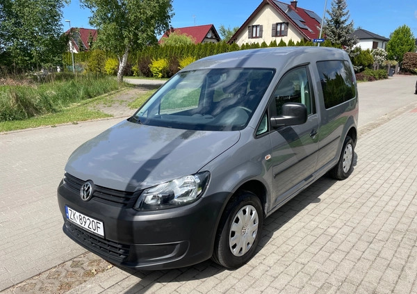 Volkswagen Caddy cena 36900 przebieg: 100000, rok produkcji 2013 z Koszalin małe 301